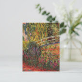 Pont japonais par carte postale Monet (Debout devant)
