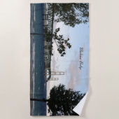 Pont Mackinac avec serviette de plage arborée (Devant)