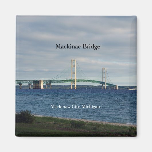 Pont Mackinac magnets de Mackinaw (Devant)