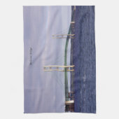 Pont Mackinac Serviette de cuisine Mackinaw City (Vertical)