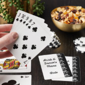Pont mariage de cartes de jeu Faveurs (In Situ)