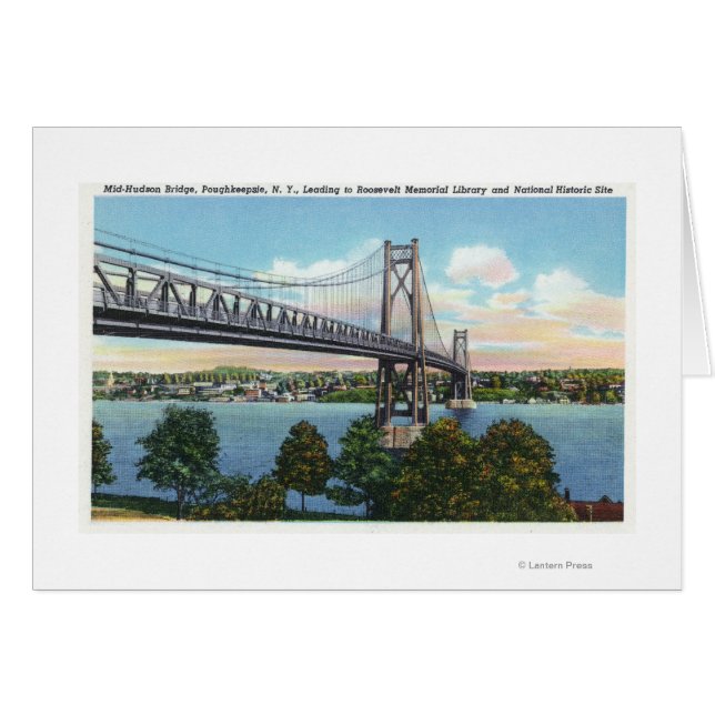 Pont Mid-Hudson à Roosevelt Nat'l Historique (Devant horizontal)