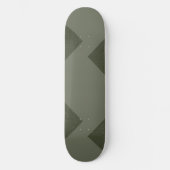 Pont Moss Green Modern Skateboard (Recto)