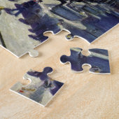 Pont Neuf door Pierre-Auguste Renoir Legpuzzel (Zijkant)