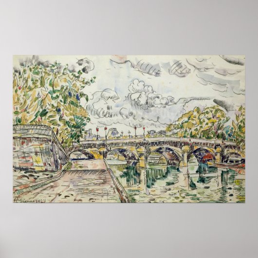 Pont Neuf, Parijs, 1927 Poster (Voorkant)