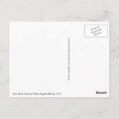 Pont Neuf Paris Pierre-Auguste Renoir Briefkaart (Achterkant)