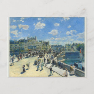 Pont Neuf Paris Pierre-Auguste Renoir Briefkaart