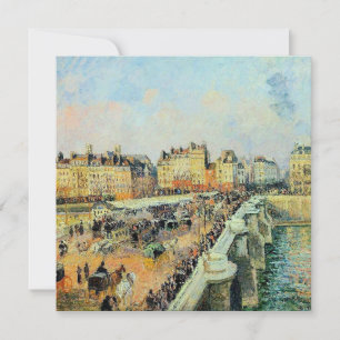 Pont Neuf, vanmiddag, Sunlight Camille Pissarro