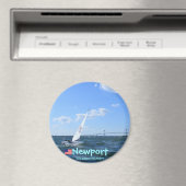 Pont Newport Rhode Island Pell vers Newport aimant (In Situ (Lave-vaisselle))