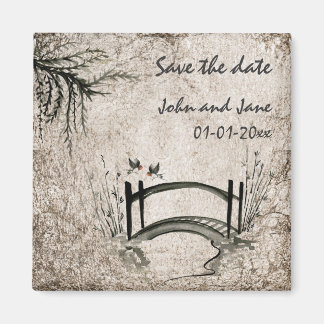 Pont Oriental Enregistrer la date Magnet