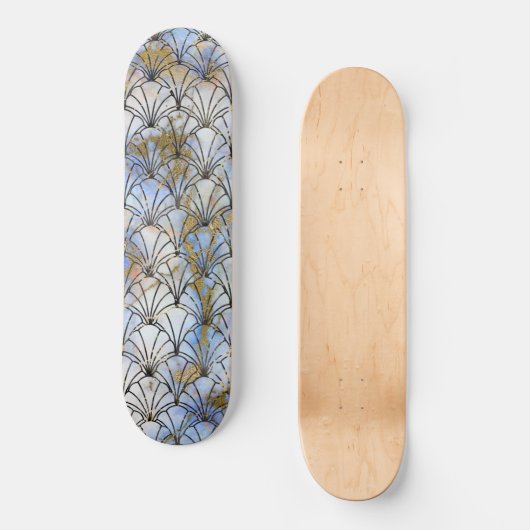 PONT PASTEL RETRO SHELL SKATEBOARD (Recto)