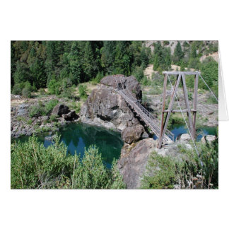 Pont piétonnier de la rivière Illinois