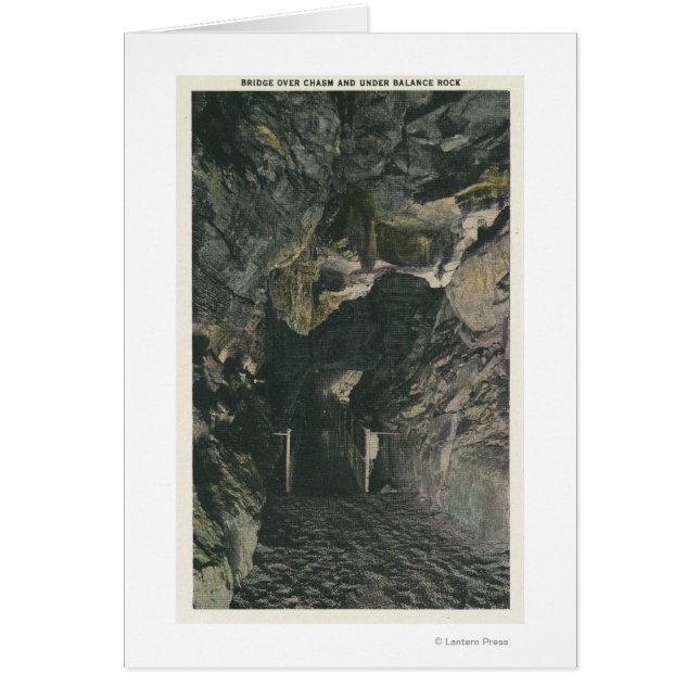 Pont sous la vue Balance Rock (Devant)