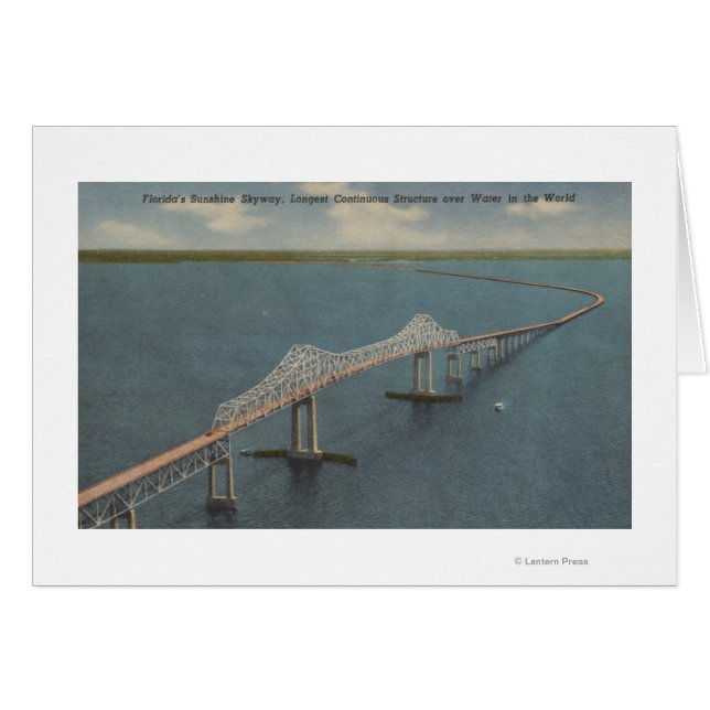 Pont Sunshine Skyway de FlorideFloride (Devant horizontal)