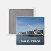 Pont sur le Magnet de la rivière Dublin Ireland (Recto/Verso)