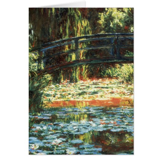 Pont sur l'étang Nénuphar par Claude Monet (Devant)