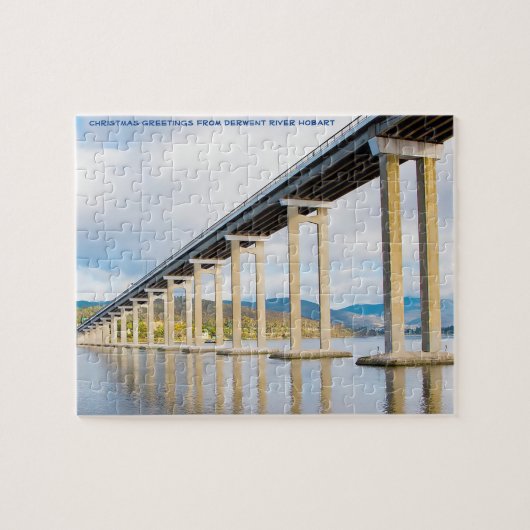 Pont Tasman Dergone River Hobart Jigsaw Puzzle (Horizontal)