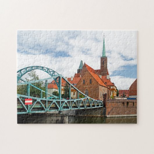 Pont Tumski, Wroclaw, Pologne Puzzle (Horizontal)