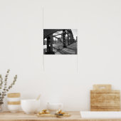 Pont Umaya : Sumida River, Tokyo Poster (Cuisine)