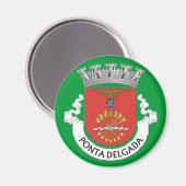 Ponta Delgada* Açores Réfrigérateur aimant (Recto/Verso)