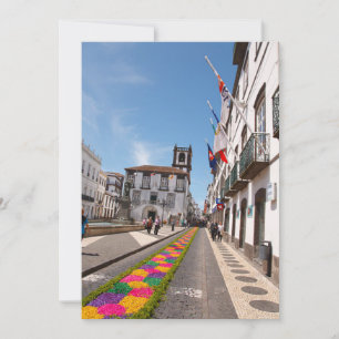 Ponta Delgada, Azoren Kaart