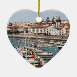 Ponta Delgada - Azoren Keramisch Ornament