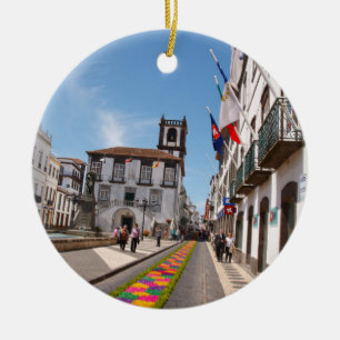 Ponta Delgada, Azoren Keramisch Ornament