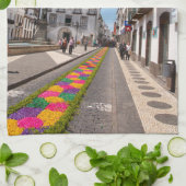 Ponta Delgada, Azoren Theedoek (Gevouwen)