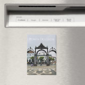 Ponta Delgada, Azores - São Miguel Island Portugal Magneet (Insitu (Vaatwasser))
