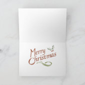 Pontalba Christmas Feestdagen Kaart (Binnen)