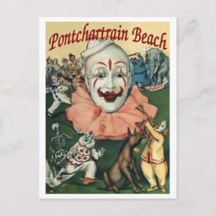 Pontchartrain Beach Poster Briefkaart