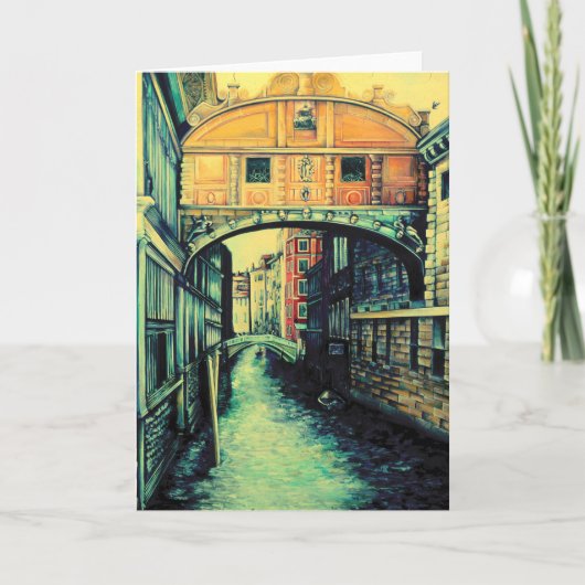 Ponte dei Sospiri Kaart (Voorkant)