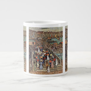 Ponte Della Paglia, Venetië door Maurice Prenderga Grote Koffiekop