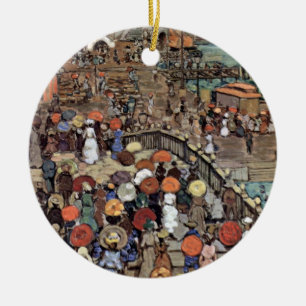 Ponte Della Paglia, Venetië, Maurice Prendergast Keramisch Ornament