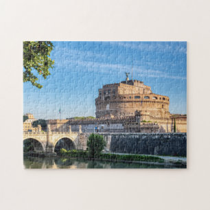 Ponte en Castel Sant'Angelo bij zonsopgang - Rome, Legpuzzel