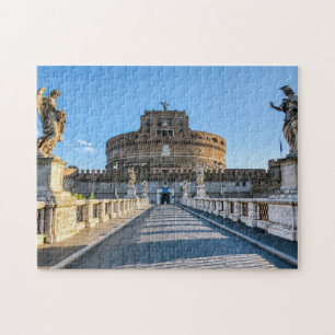 Ponte en Castel Sant'Angelo - Rome, Italië Legpuzzel