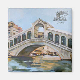 Ponte Rialto - Venetië, Italië Magnet Magneet