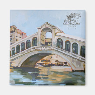 Ponte Rialto - Venetië, Italië Magnet Magneet