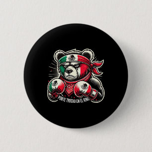 Ponte Trucha en El Ring Mexicaans boksen Ronde Button 5,7 Cm