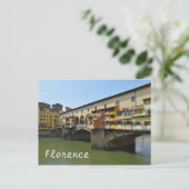Ponte Vecchio briefkaart (Staand voorkant)