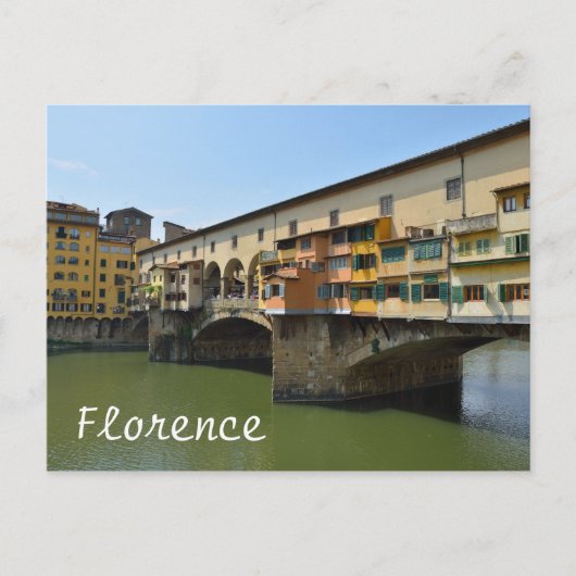 Ponte Vecchio briefkaart (Voorkant)