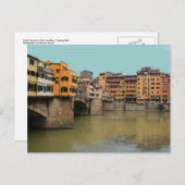 Ponte Vecchio Briefkaart (Voorkant / Achterkant)