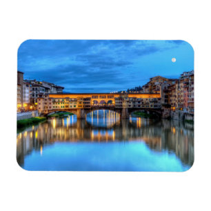 Ponte vecchio-brug in Florence, Italië Magneet