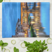 Ponte vecchio-brug in Florence, Italië Theedoek (Gevouwen)