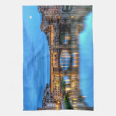 Ponte vecchio-brug in Florence, Italië Theedoek (Verticaal)