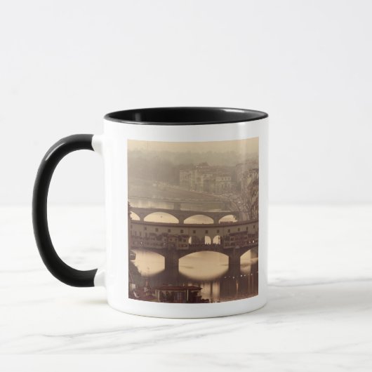 Ponte Vecchio en Arno Mok (Links)