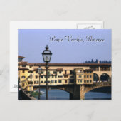 Ponte Vecchio, Florence | BRIEFKAART (Voorkant / Achterkant)