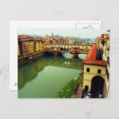 Ponte Vecchio - Florence Briefkaart (Voorkant / Achterkant)