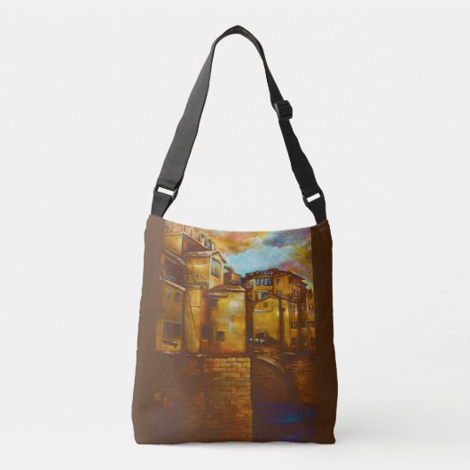 Ponte Vecchio, Florence Crossbody Tas (Voorkant)