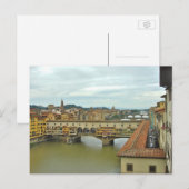 Ponte Vecchio - Florence, Italië Briefkaart (Voorkant / Achterkant)